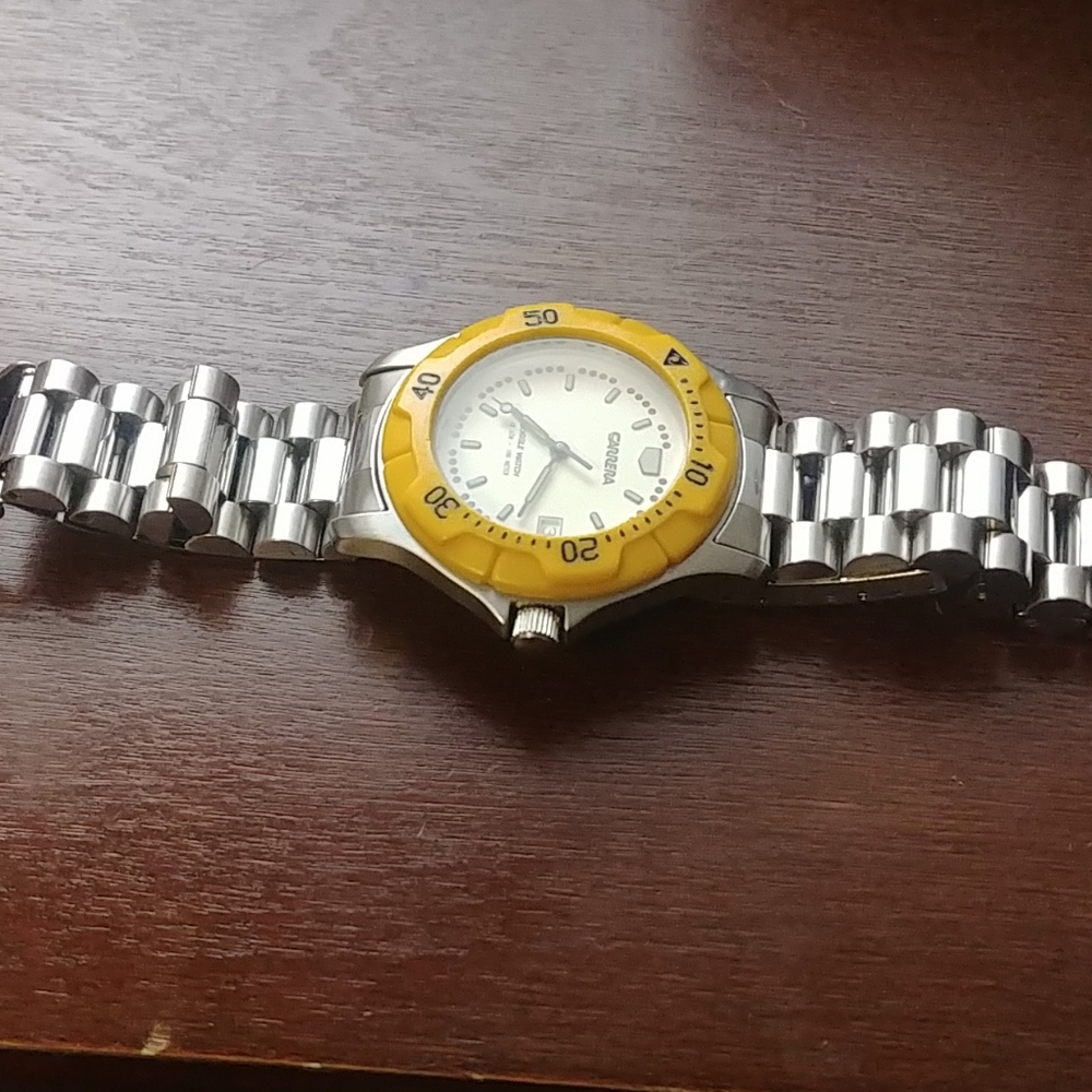 Vintage Carrera Goggle watch